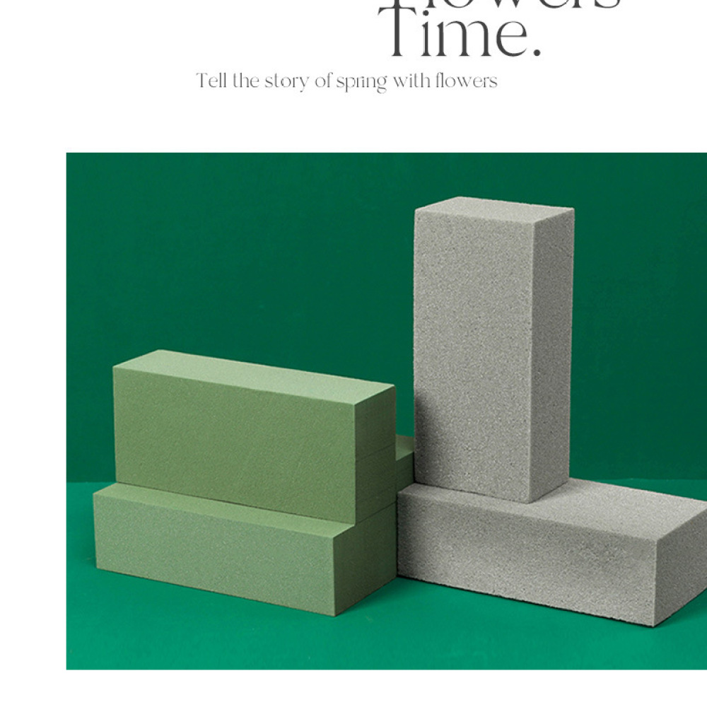 Green Floral Foam Round Wet Bl - Quality Florist Supply recension och pris