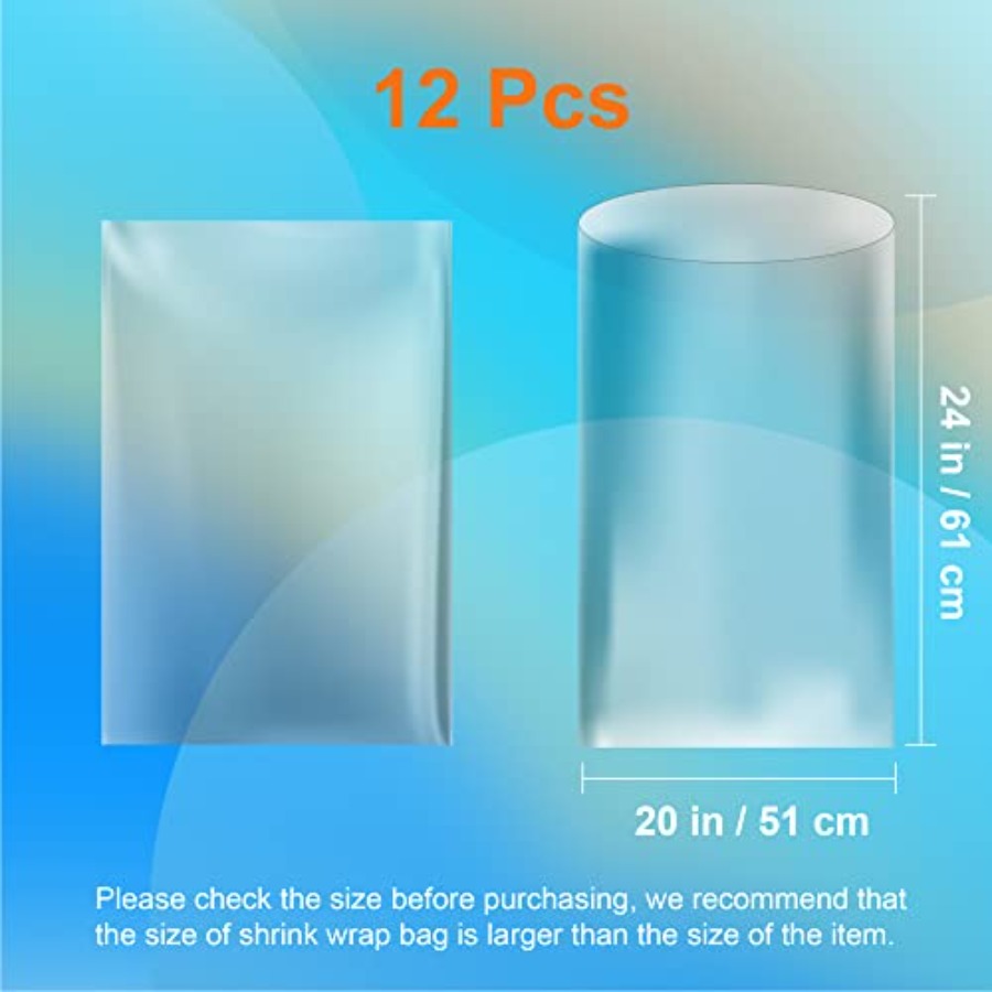 Shrink Wrap Bags for Gift Bask - Cellophane Wrap Clear recension och pris