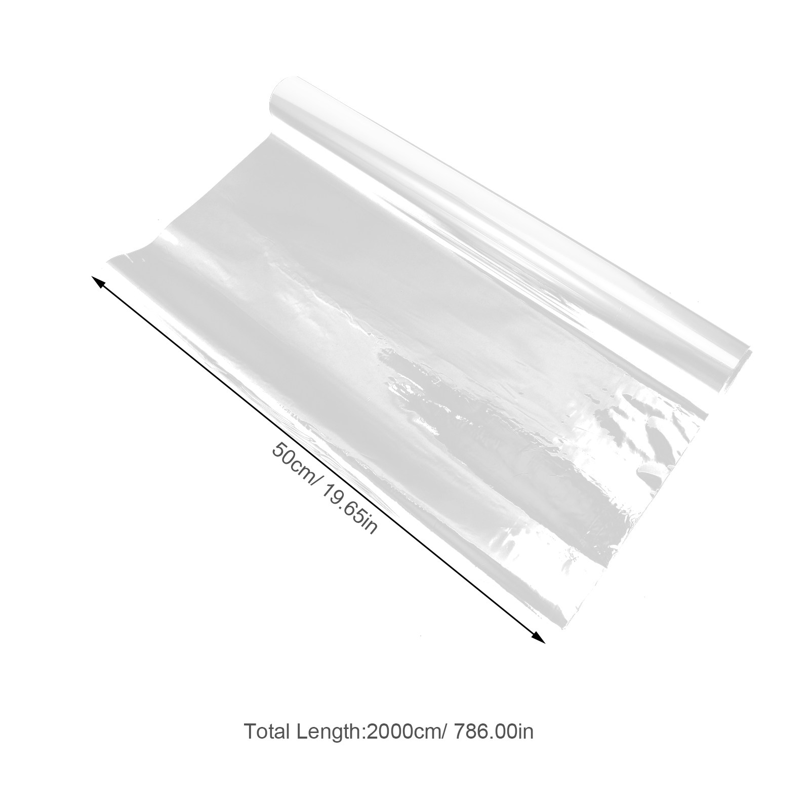 1 Roll Clear Cellophane Wraps  - Cellophane Wrap Clear recension och pris