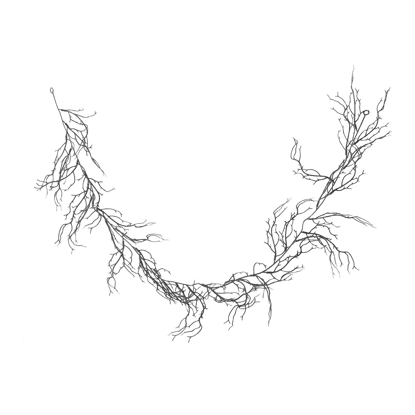 Black Decorative Vine Realisti - Branch Curly Willow recension och pris