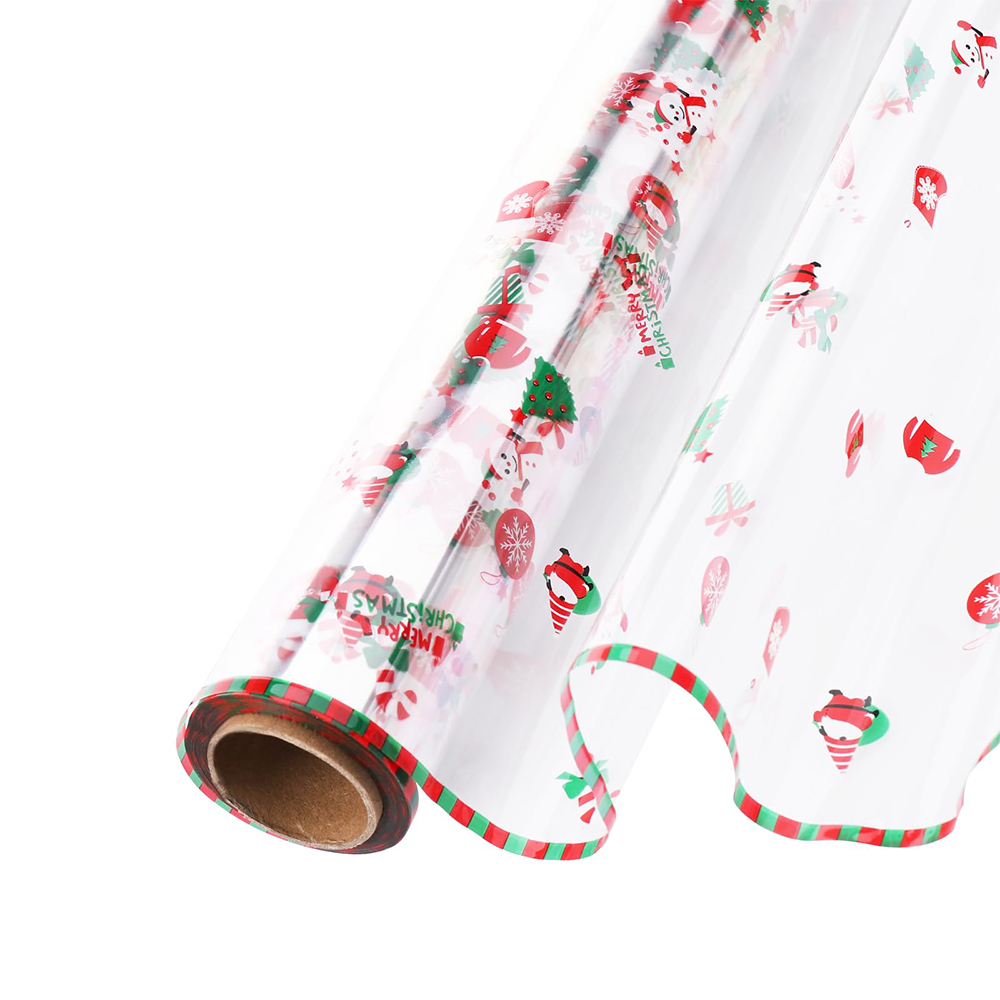 1 Roll Christmas Cellophane Wr - Cellophane Wrap Clear recension och pris