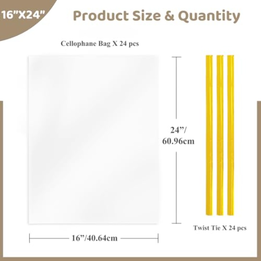 Cellophane Wrap for Gift Baske - Cellophane Wrap Clear recension och pris