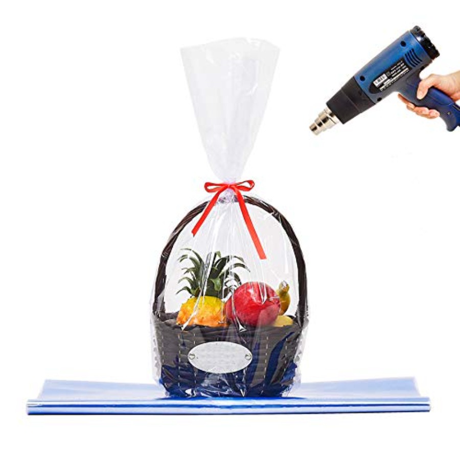 Clear Basket Cellophane Bags S - Cellophane Wrap Clear recension och pris