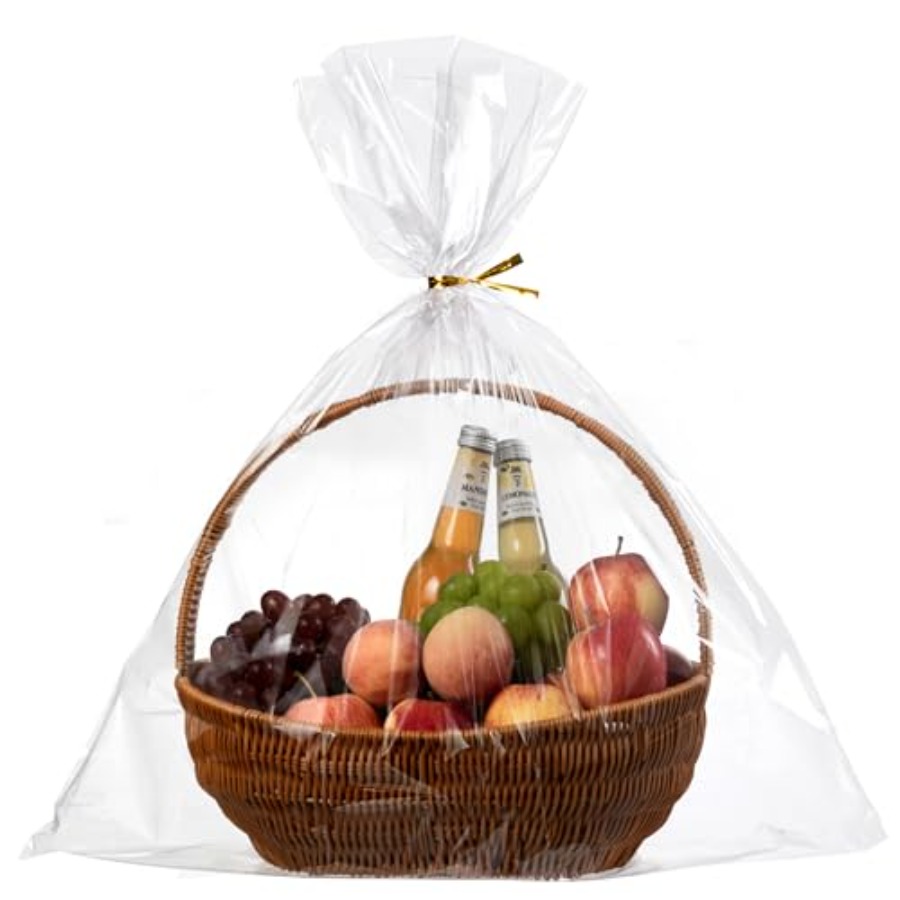 20 Pcs Clear Cellophane Bags,  - Cellophane Wrap Clear recension och pris