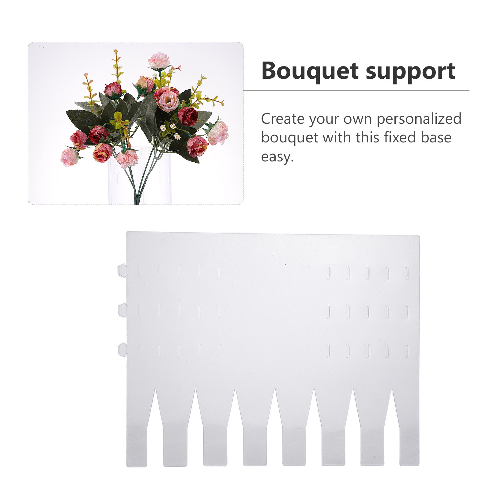 10Pcs Plastic Bouquet Holder B - Florist Supply Shop recension och pris