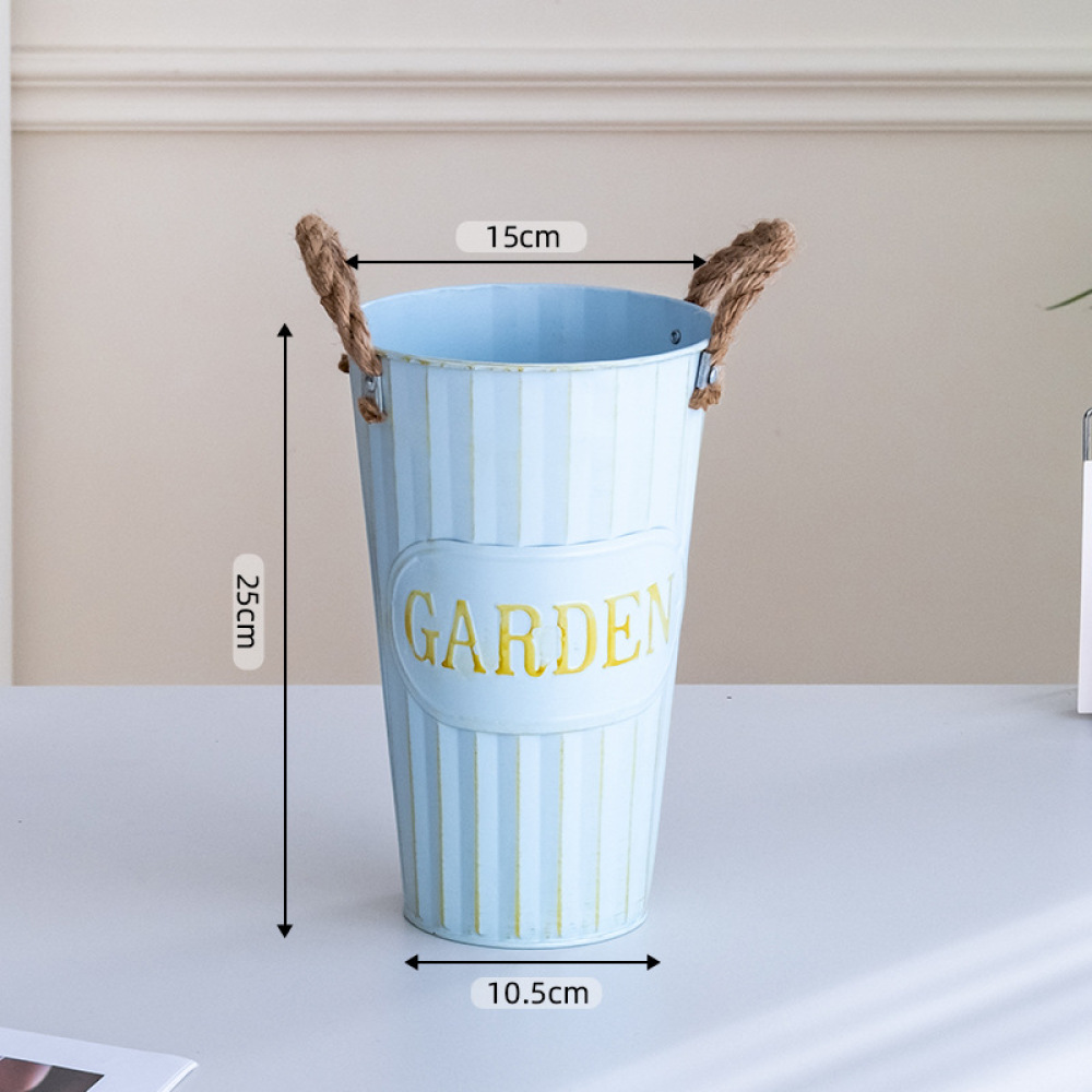 Pastoral Iron Plant Pot Decora - Florist Supply Shop recension och pris